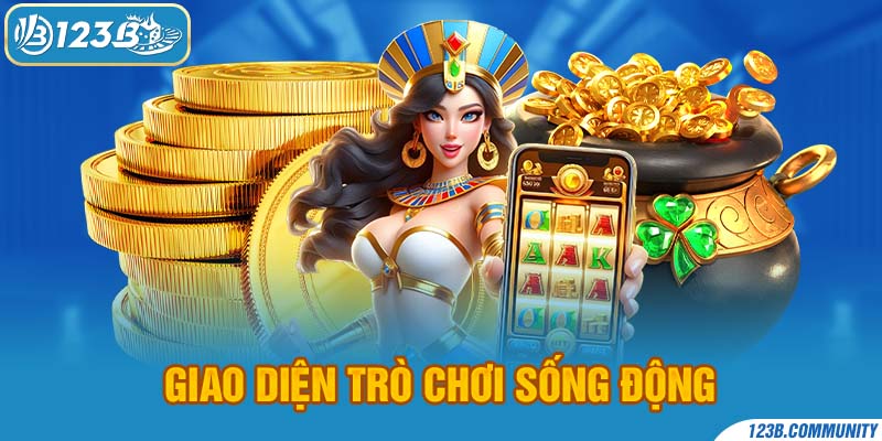 Giao diện trò chơi sống động